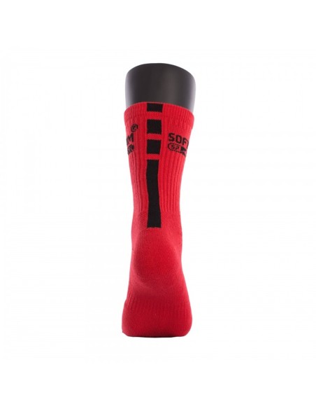 Calcetines Softjim Premium Rojo/Negro | Ofertas de pádel